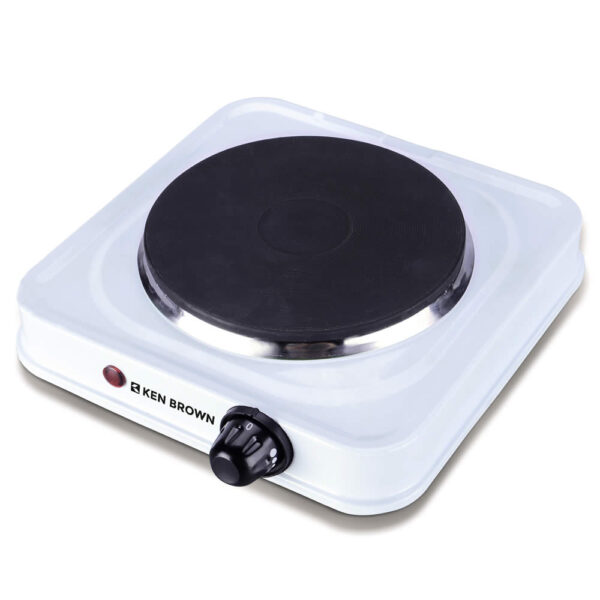Anafe Electrico Ken Brown H-002 Una Hornalla Temp Regulable Color Blanco