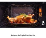 Microondas Samsung Bespoke Grill Fry Ceramico 30 L Blanco - Imagen 3