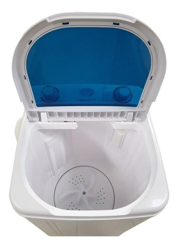 Lavarropas Semi Automático Carga Enjuague 6 Kg Kanji Xpb60 Color Blanco - Imagen 5
