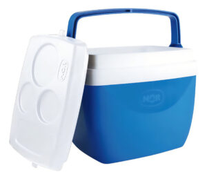 Lunchera Conservadora Mor Camping Escolar 12 L Color Azul