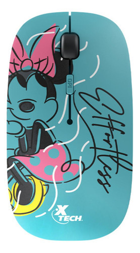 Mouse Inalambrico Usb X Tech Minnie Mouse Xtmd340mm