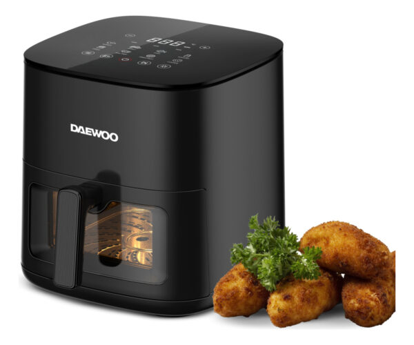 Freidora De Aire Digital Daewoo 7 Lts Af-ze7223-a Negro - Imagen 2