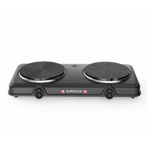 Anafe Eléctrico Eurocook 5704 2 Hornallas 2000w Regulable